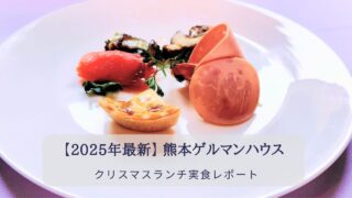 【2025最新】やっぱり冬はここ！熊本・ゲルマンハウスで過ごす異国情緒たっぷりのクリスマスランチ