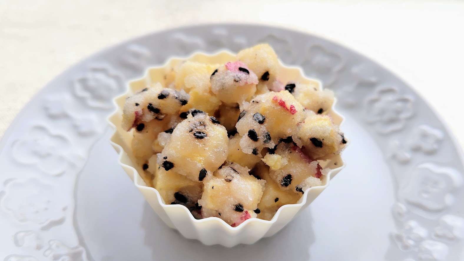 さつまいも1個で。もっちり美味しい、米粉の鬼まんじゅうレシピ